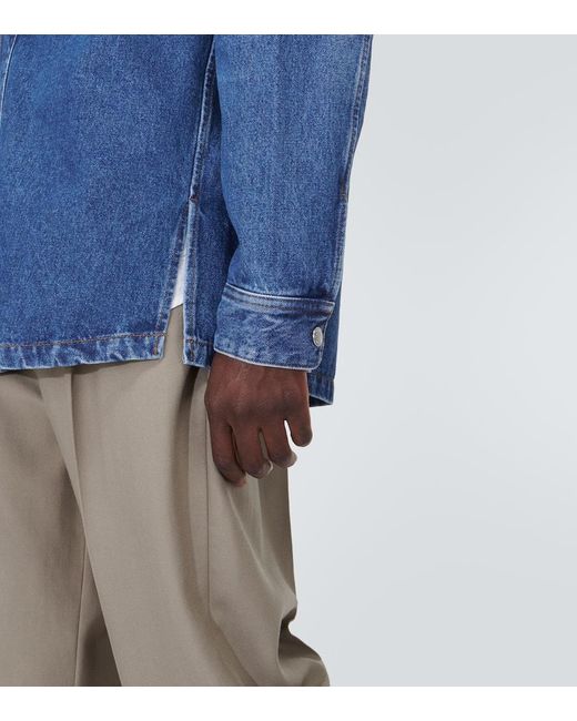 Camicia di jeans Ami de Cour di AMI in Blue da Uomo