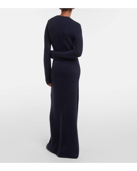 Abito Lungo Brogan di Gabriela Hearst in Blue