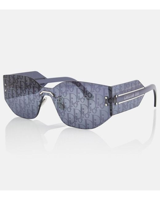 Dior Blue Diorclub M6U Sunglasses