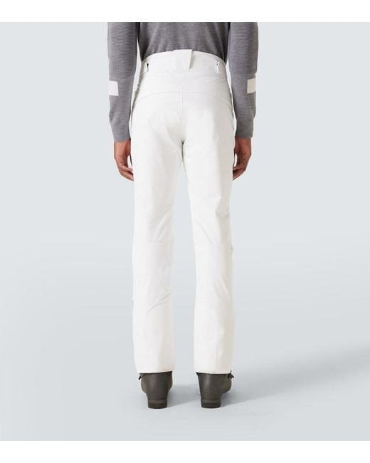 Toni Sailer White William Ski Pants for men