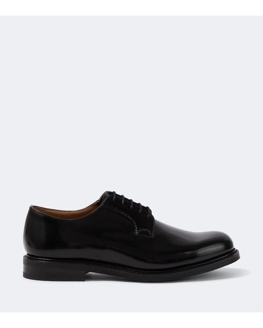 Church's Black Shannon 2.0 Patent Leather Derby Shoes for men