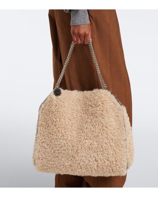 Stella McCartney Natural Falabella Medium Shoulder Bag