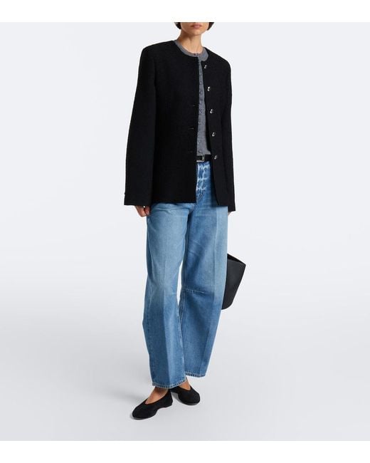 Citizens of Humanity Gray Tabitha Wool And Cashmere Cardigan
