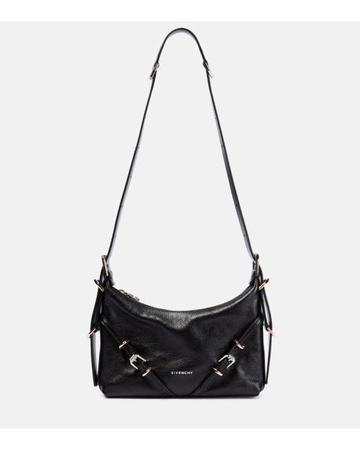 Givenchy Voyou Mini Leather Shoulder Bag in Black Lyst