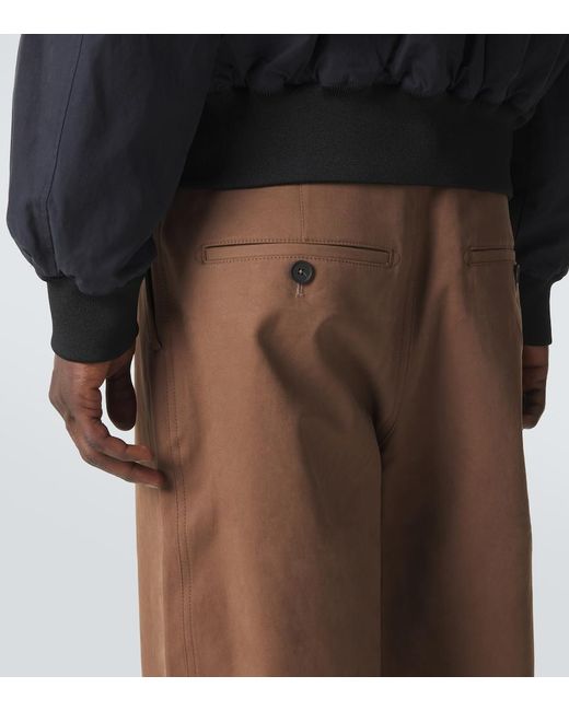 Studio Nicholson Blue Over Cotton-Blend Bomber Jacket for men
