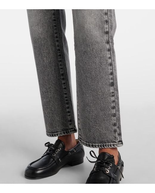 AG Jeans Gray Lanzarote Straight Jeans