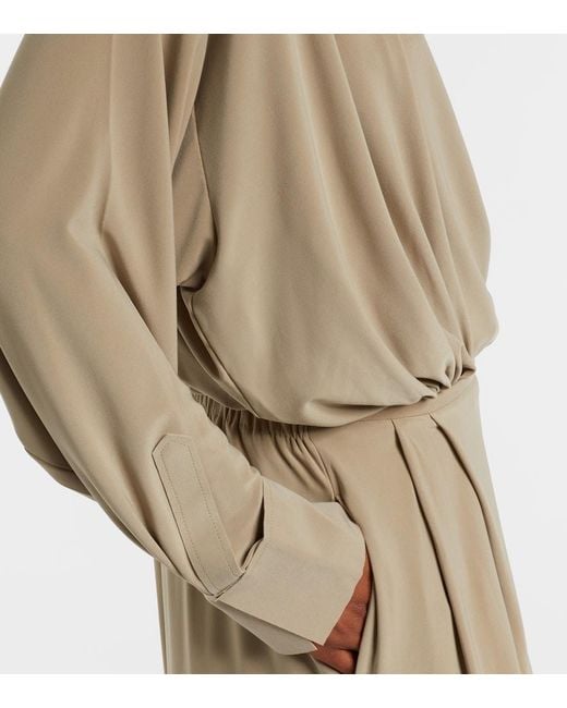 Body Oversized Norma Kamali de color Natural