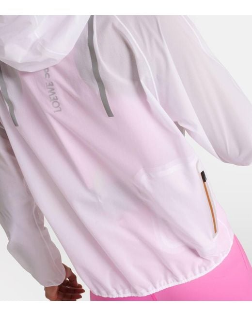 Loewe White X On Ultra Technical Jacket