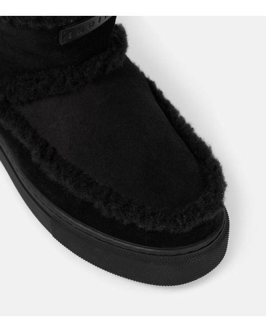 Inuikii Black Classic Suede Ankle Boots