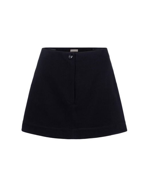 Femme Vêtements Shorts Mini shorts Short a taille haute en coton Coton Alaïa en coloris Noir 