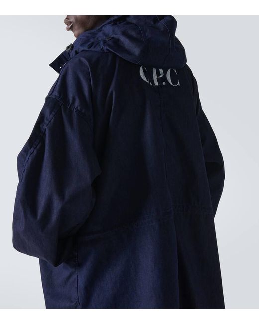 Junya Watanabe X C.P. Company Jacke aus Denim in Blue für Herren