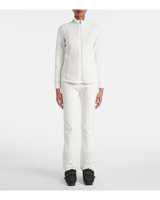 Fusalp White Meryl Technical Jacket