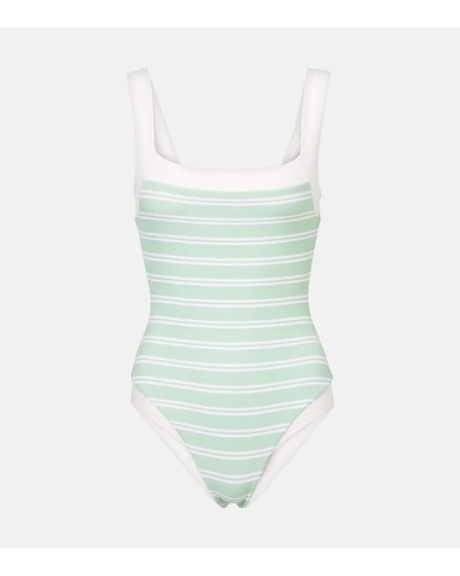 Marysia Swim Green Badeanzug Bianco