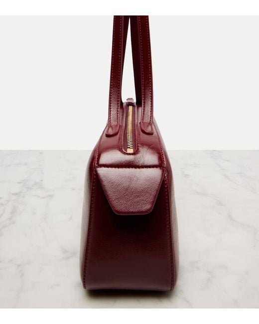 Khaite Red Schultertasche Simona Aus Leder