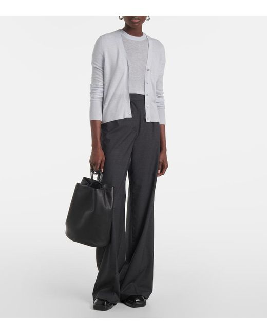 Joseph White Cashmere Top