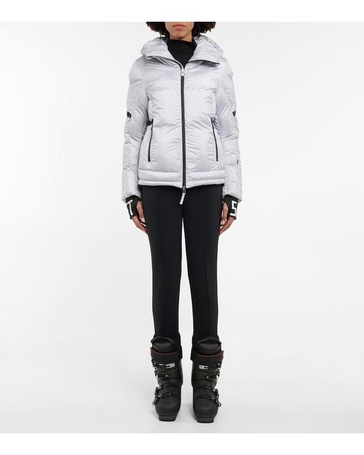 Jet Set Gray Joanna Padded Ski Jacket