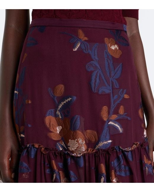 Gonna Lunga di Etro in Purple