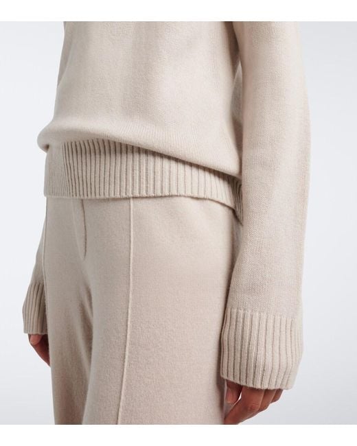 Jardin Des Orangers White Wool And Cashmere Sweater