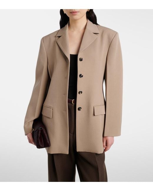 Altuzarra Natural Hoffman Wool Blazer