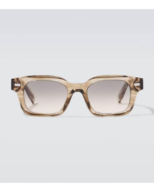 Brunello Cucinelli Brown Jared Square Sunglasses for men