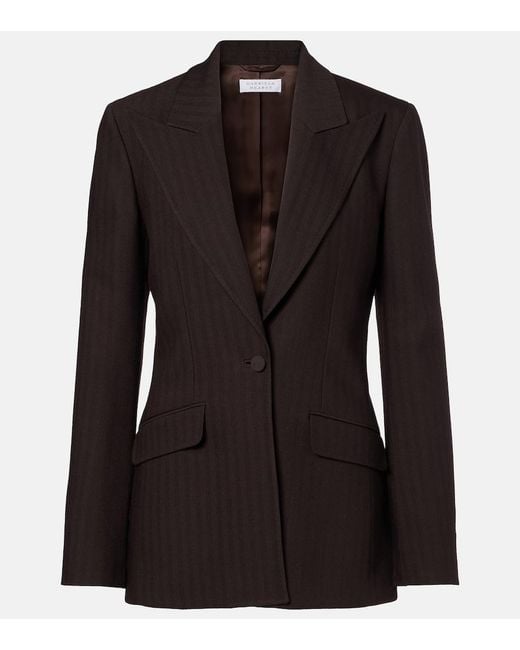 Gabriela Hearst Black Wool Blazer