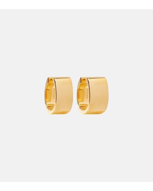 Totême Metallic Hoop Earrings