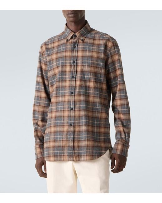 Slowear Hemd Aus Baumwollflanell in Multicolor für Herren