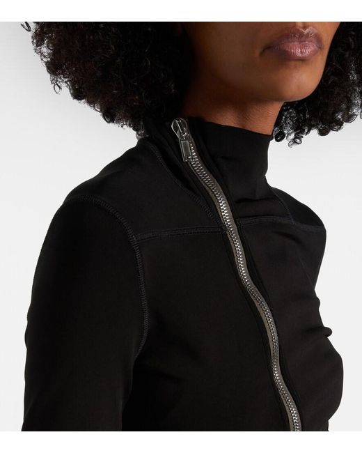 Rick Owens Black Lilies Gary Jersey Jacket