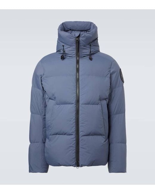 Veste Doudoune Label Crofton Canada Goose pour homme en coloris Blue