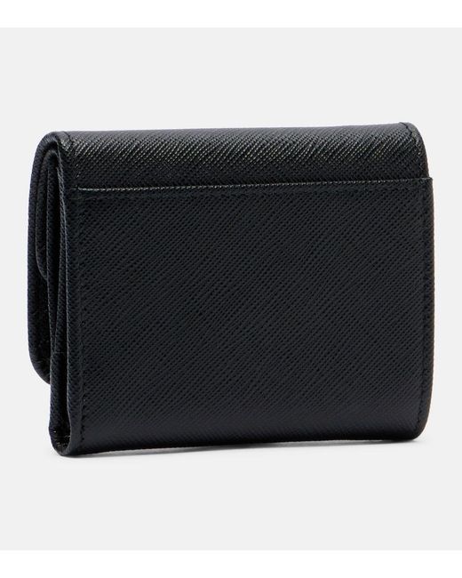 Prada Black Saffiano Small Leather Wallet