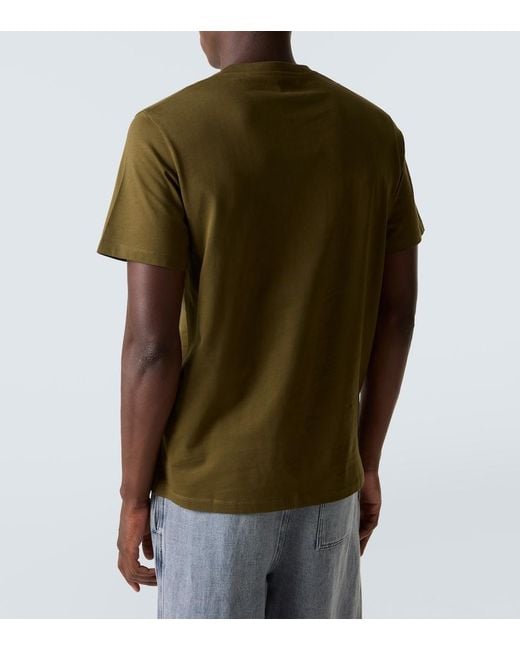 Loewe Green X Wimbledon Logo Gym Towel for men