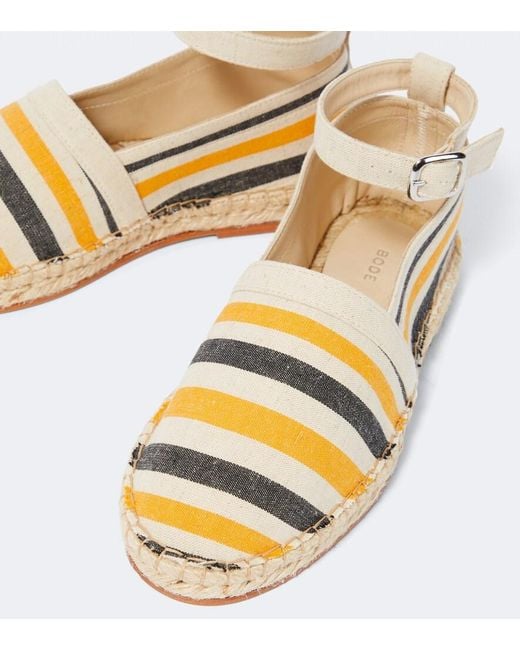 Bode Espadrilles Namesake in Metallic für Herren
