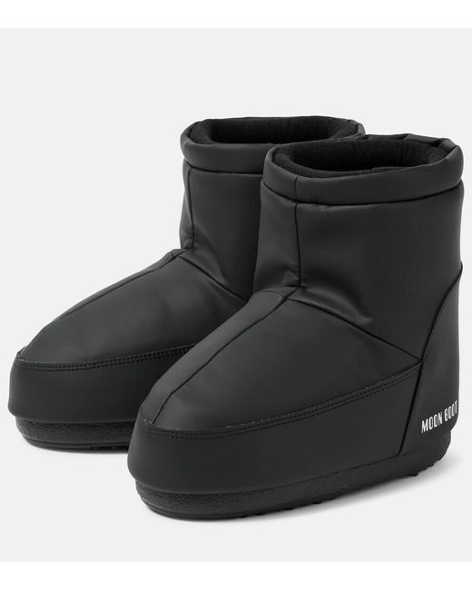 Moon Boot Black Icon Low Snow Boots