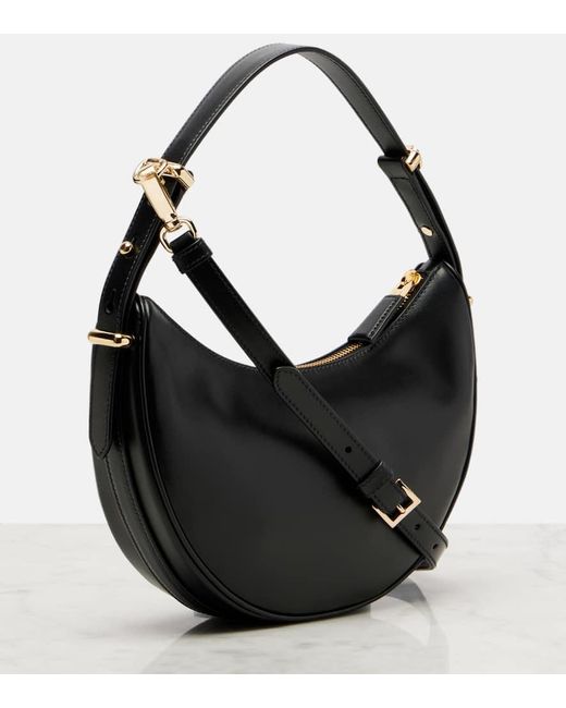 Prada Black Schultertasche Arque Small Aus Leder