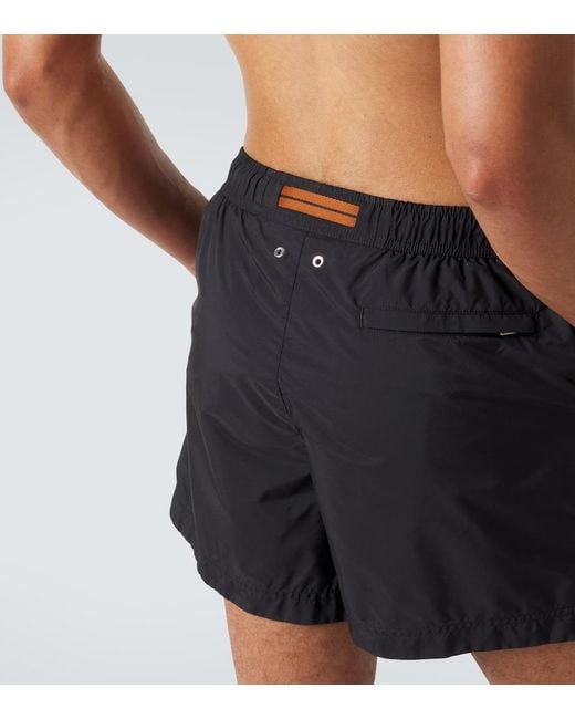 Zegna Blue Swim Trunks for men