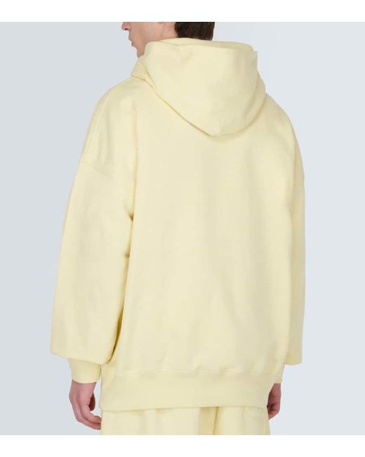 Gucci Hoodie aus Baumwolle in Yellow für Herren
