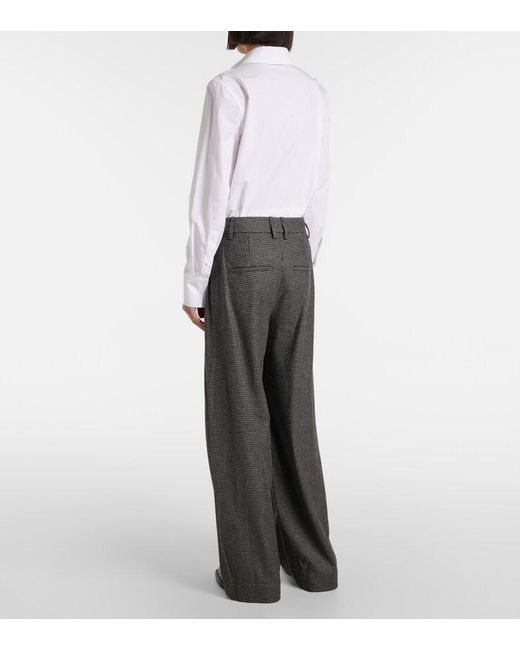 Vince Gray Weite High-Rise-Hose