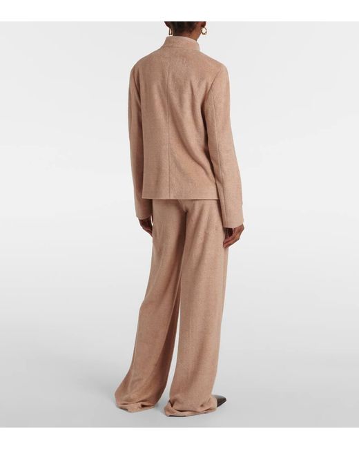 Loro Piana Natural Spagna Mini Linen And Cotton Terry Jacket