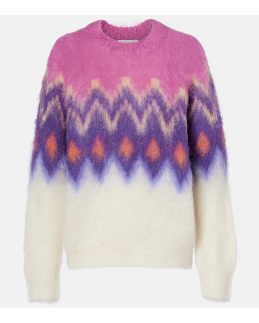 Isabel Marant Purple Marant Étoile Ambre Knit