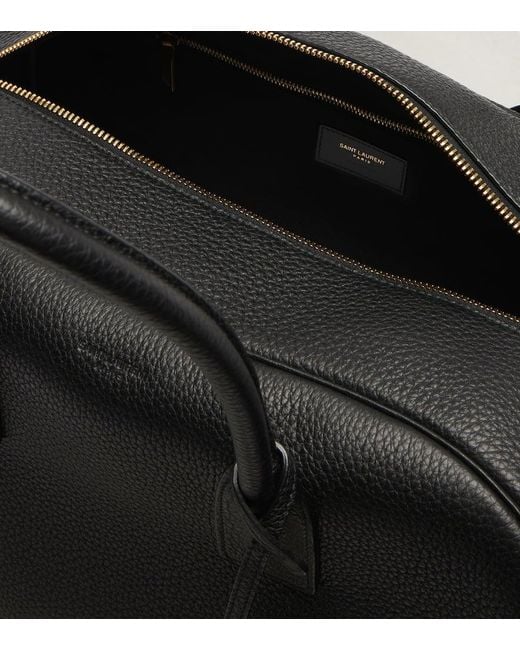 Saint Laurent Black Tote Bag Aus Leder