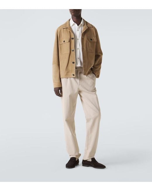 Canali Natural Cotton And Cashmere Shirt for men
