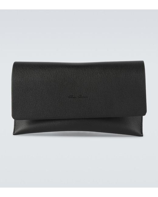 Rick Owens Gray Gethsemane Rectangular Sunglasses for men