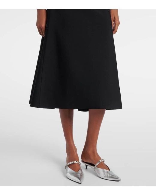 Alexander McQueen Black Cocktailkleid Mit Kristallen