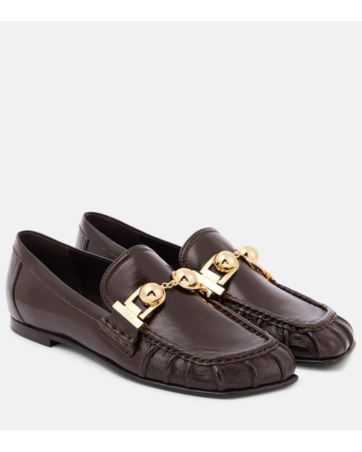 Mocassini Miles di Chloé in Brown