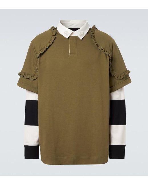 Polo En Coton Simone Rocha pour homme en coloris Green