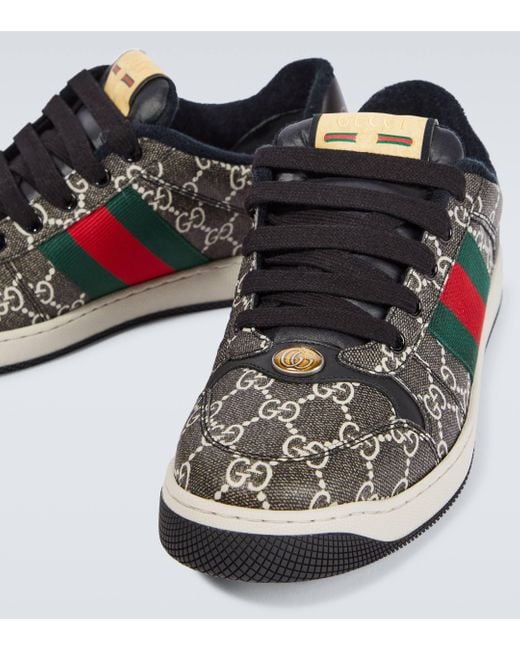 Gucci Multicolor Screener GG Supreme-canvas Sneakers for men