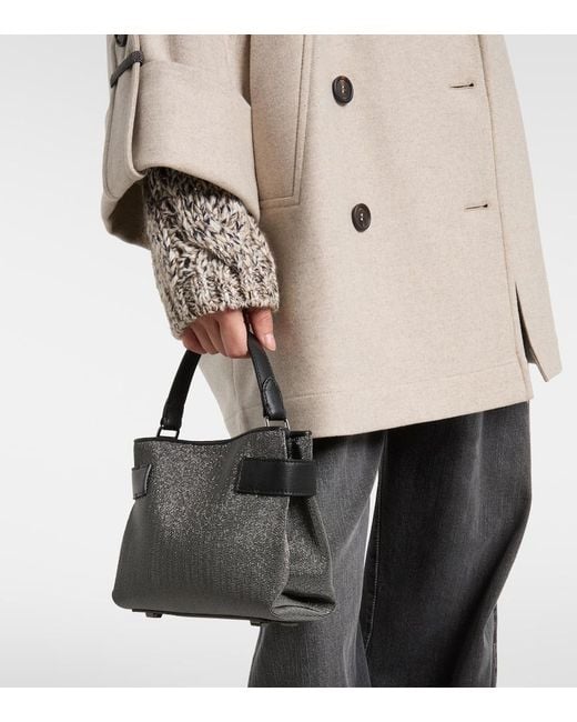 Brunello Cucinelli Black Medium Shoulder Bag