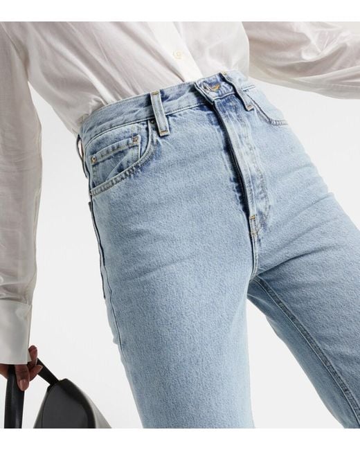 Jeans Rectos Totême de color Blue