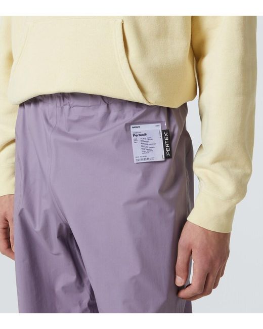 Satisfy Purple Pertex 3L Sweatpants for men