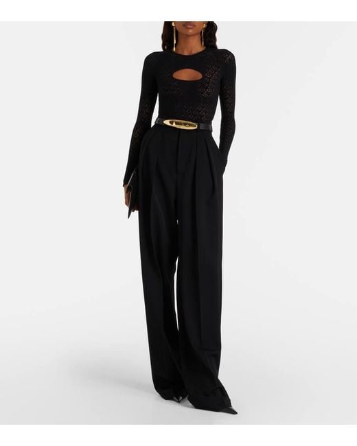 Body Cutout En Dentelle Wolford en coloris Black